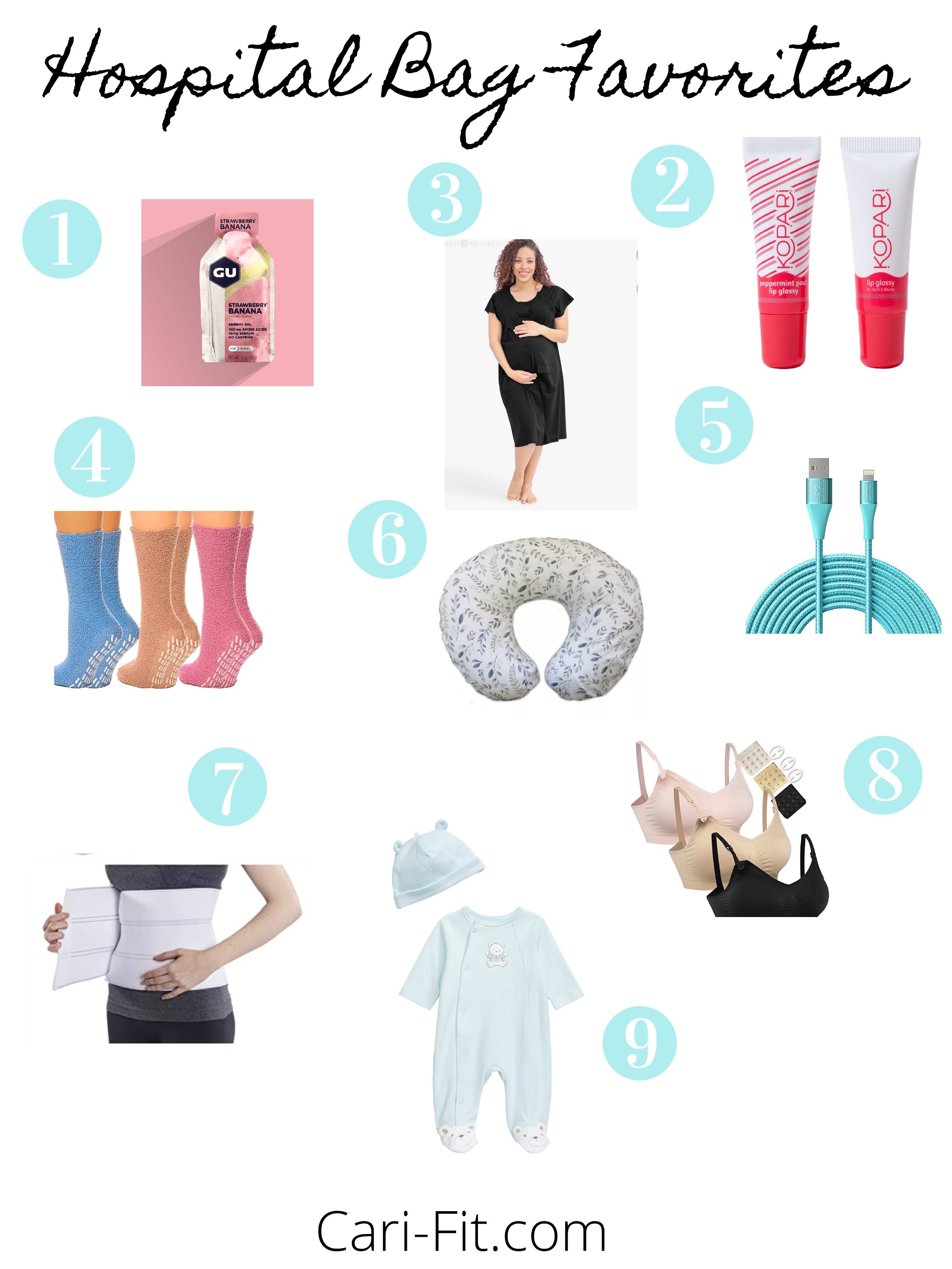 Hospital Bag Must-Haves; What You Do And Don't Need For Labor & Delivery -  Cari Fit